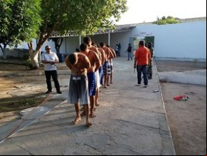Presos do pavilhão B da Penitenciária Irmão Guido tentaram novamente fugir.(Imagem:Divulgação/Sejus)