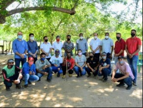 Prefeito Joel participa de encerramento do curso de mecanização agrícola nos Morrinhos(Imagem:SECOM)