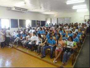 Alunos realizam projeto de preservação da vida no ambiente escolar em Floriano.(Imagem:FlorianoNews)