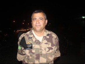 Coronel Clayton Gomes, comandante de missões especiais da PM-PI.(Imagem:Ellyo Teixeira/G1)