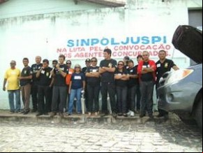 Agentes penitenciários paralisam suas atividades em todo o estado.(Imagem:180graus)