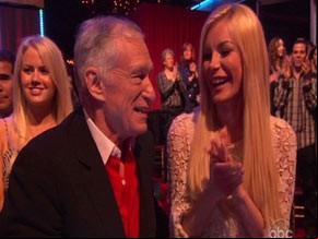 Hugh Hefner e Crystal Harris(Imagem:Arquivo)