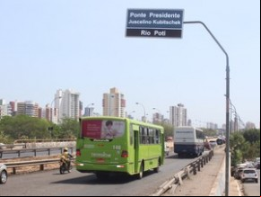Obra na ponte Juscelino Kubitschek é motivo de polêmicas constantes.(Imagem:Gustavo Almeida)