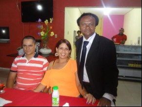 Hayalla comemorou sete anos do jornal Perfil em Floriano.(Imagem:FlorianoNews)
