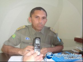 Major Inaldo Barros(Imagem:FlorianoNews)