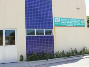 Corpo do lavrador foi encaminhado para o IML de Parnaíba.(Imagem:Patrícia Andrade/G1)