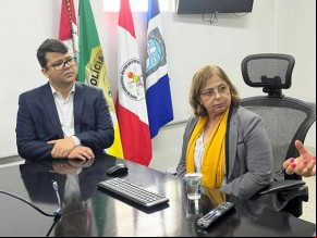 Ministra das Mulheres, Cida Gonçalves(Imagem:Renato Andrade)