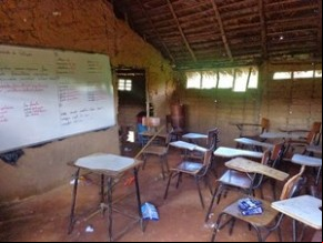 Escola existe há 14 anos na comunidade Sambaíba.(Imagem:Flaviane Tajra/Arquivo Pessoal)