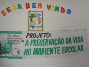Alunos realizam projeto de preservação da vida no ambiente escolar em Floriano.(Imagem:FlorianoNews)