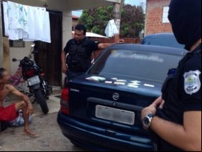 Suspeitos de tráfico e homicídios foram presos em Teresina.(Imagem:Polícia Civil/Divulgação)