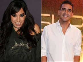 Anitta e André Marques são vistos aos beijos, diz colunista.(Imagem:MSN)