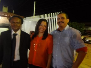Hayalla comemorou sete anos do jornal Perfil em Floriano.(Imagem:FlorianoNews)