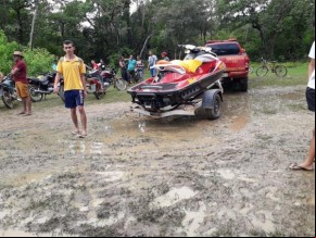 Jovem morreu após ser levado pela correnteza do Riacho Grande(Imagem:Reprodução)