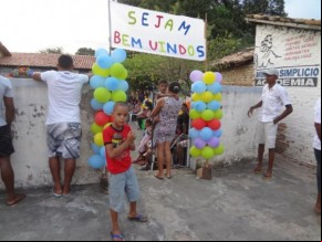 Palhaço Carrapeta animou Dia das Crianças em Floriano.(Imagem:FlorianoNews)