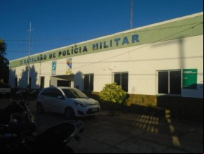 Batalhão da PM(Imagem:FlorianoNews)