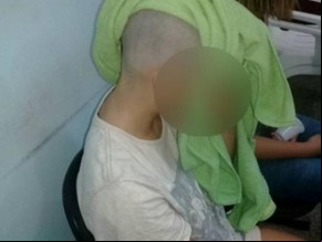 Mulher é mantida em cárcere privado e tem cabeça raspada pelo ex-namorado.(Imagem:G1.com)