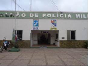 Batalhão da PM(Imagem:FlorianoNews)