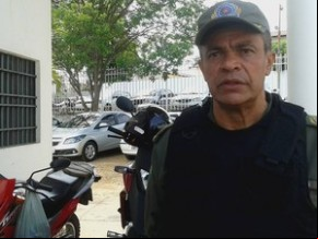 Comandante confirmou que PM prestou favor ao carregar dinheiro.(Imagem: Catarina Costa/G1 PI)