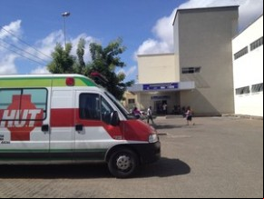 Hospital de Urgência de Teresina.(Imagem:Gilcilene Araújo/G1)