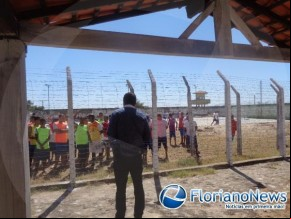 Detentos de Floriano fazem testes rápidos de Saúde.(Imagem:FlorianoNews)