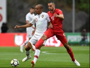 Ainda sem CR7, Portugal fica no empate com a Tunísia em amistoso.(Imagem:Divulgação)