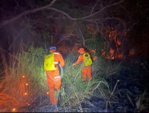 Corpo de Bombeiros em ação(Imagem:Divulgação)