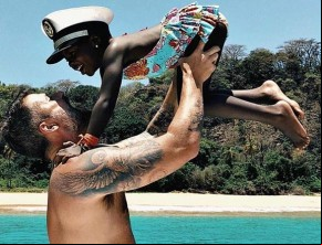 Bruno Gagliasso relembra viagem com Titi a Fernando de Noronha.(Imagem:Instagram)