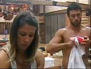Daniel disse que confia em Piu-Piu(Imagem:Reprodução/ Rede Record  )