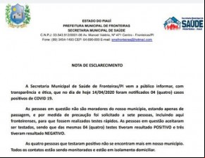 Nota de esclarecimento(Imagem:Reprodução)