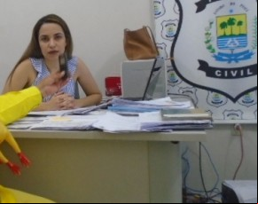 Delegada Nayana da Paz(Imagem:FlorianoNews)