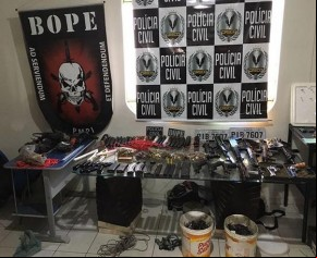 Base de quadrilha é encontrada e dois são mortos em confronto com a Polícia.(Imagem:florianonews.piauiconectado.com)