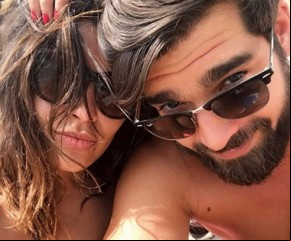 Gyselle Soares e  Kévin Rouschausse(Imagem:Instagram)