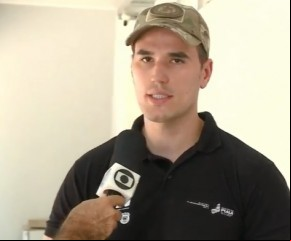 Delegado Matheus Zanatta(Imagem: TV Clube)