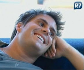 Reprodução / Rede Record  Peão já faz planos para final do reality(Imagem:Reproução / Rede Record )