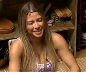   Janaina está em maré de sorte(Imagem:Reprodução / Rede Record)