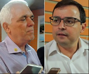 Themístocles Filho (PMDB) e Fábio Novo (PT),(Imagem:Divulgação)