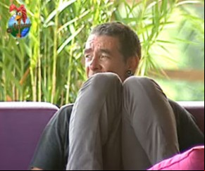  Os peões conversaram após o almoço(Imagem:Reprodução / Rede Record )