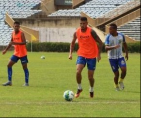 Jogo-treino do Altos.(Imagem:Stephanie Pacheco)