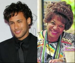 Penteado de Neymar em leilão vira piada na web.(Imagem:Reprodução)
