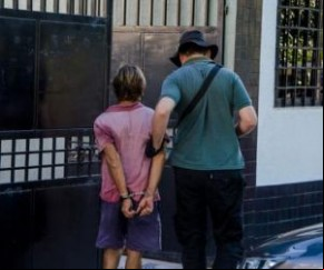 Preso acusado de matar o próprio primo com golpes de facão no Piauí.(Imagem:Blog do Coveiro)