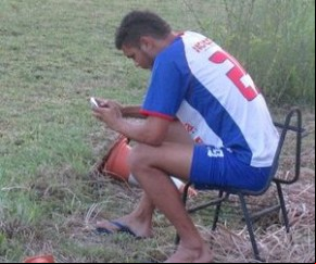 Silas fica fora.(Imagem:Ramiro Pena)