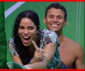 Danrley e Elana vencem Prova do Líder após 13 horas.(Imagem:Divulgação)