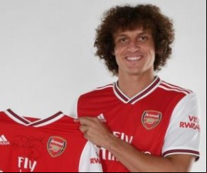 Arsenal anuncia contratação do zagueiro David Luiz(Imagem:Arsenal)