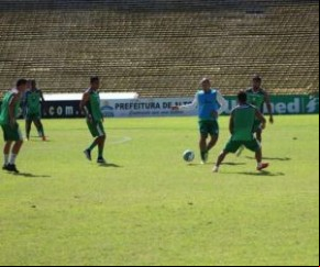 Treino do Salgueiro no Albertão nesta manhã de sábado.(Imagem:Wenner Tito)