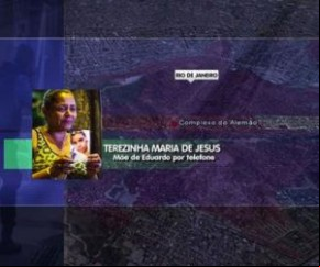 Mãe de garoto morto no Rio de Janeiro quer voltar ao Piauí.(Imagem:florianonews.piauiconectado.com)