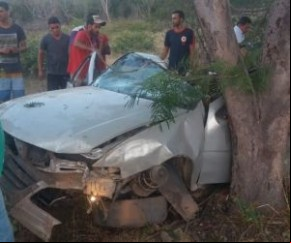 Acidente entre Bertolínia e Manoel Emídio deixa vítima fatal.(Imagem:Portal Cidade Luz)