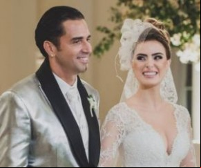 Casamento do cantor Latino com Rayanne Morais(Imagem:Renata Xavier / Divulgação)