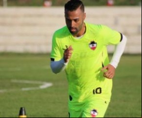 Júnior Paraíba, meia do River-PI, fala sobre o cansaço da pré-temporada.(Imagem:Wenner Tito)