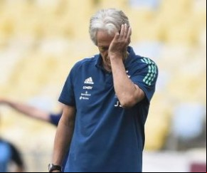 Jorge Jesus, técnico do Flamengo.(Imagem:André Durão)