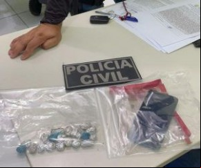 Drogas apreendidas pela Polícia Civil do Piauí(Imagem:Divulgação)